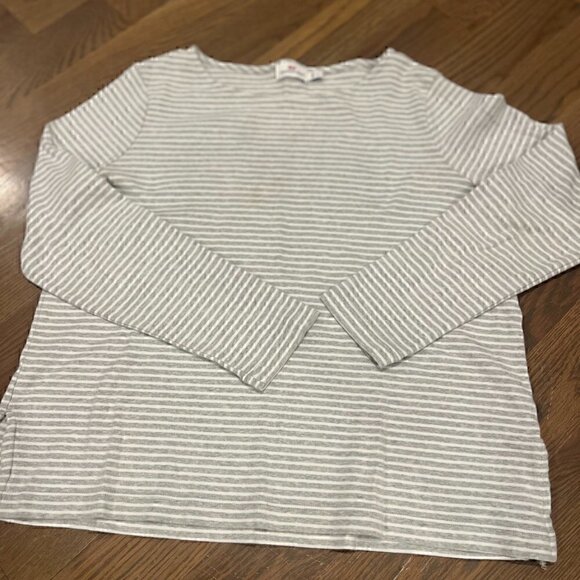 VINEYARD VINES Gray Striped Long Sleeve Shirt L 100% cotton - Picture 4 of 4